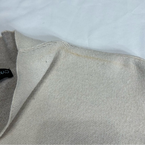 Cynthia Rowley ColorBlock Turtleneck Mockneck Contemporary Preppy Sweater Size M - Picture 11 of 14